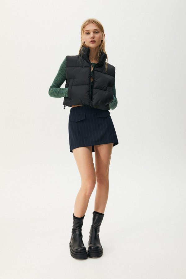 Nylon Puffer Gilet - Image 4