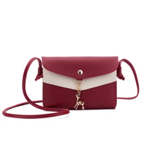Women Leather Handbag Satchel Lightweight Durable Messenger Bag Women Lady Girl Handbag Crossbody Bag