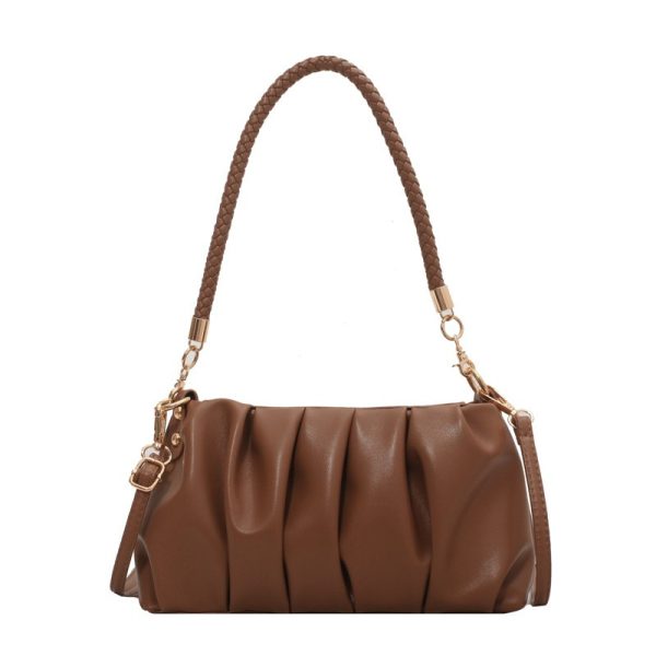 Small Soft PU Leather Underarm Handbags - Image 7