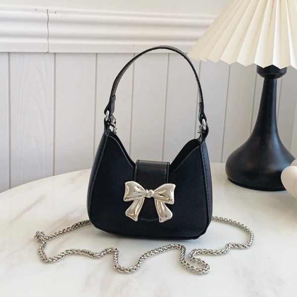 Western Style Niche Messenger Fashion Shoulder Underarm New Moon Bag - Image 3