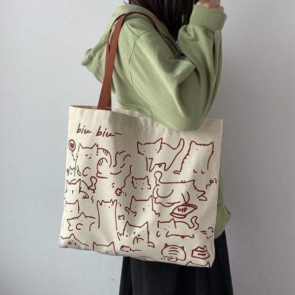 Women's All-match Canvas Bag - Image 8