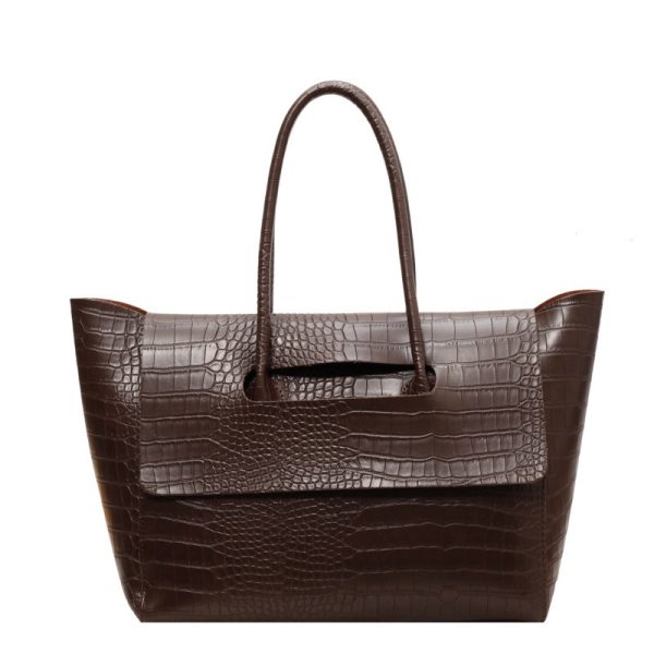 New Stone Pattern Large Capacity Handbag - Image 2