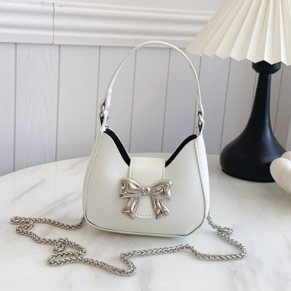 Western Style Niche Messenger Fashion Shoulder Underarm New Moon Bag - Image 9