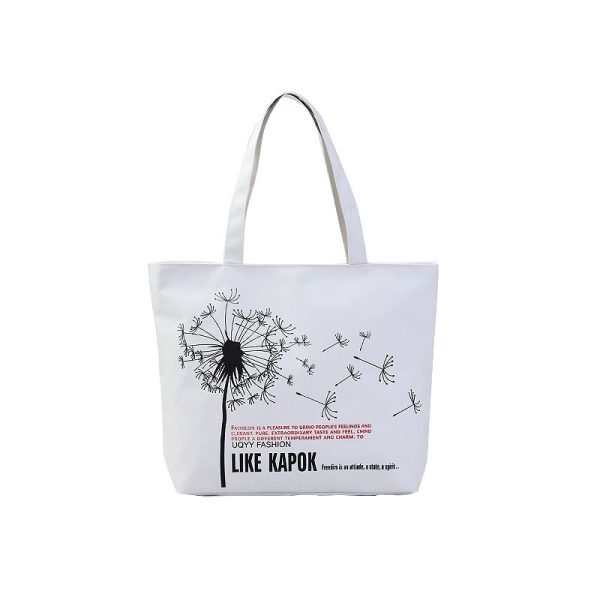 New Cartoon Canvas Printed Women's Shoulder Bag - Image 10