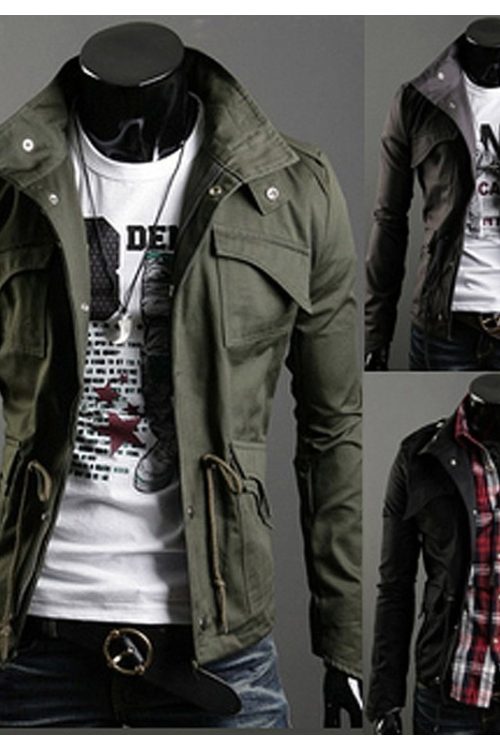 Military Style Winter Aliseo Hub Jacket